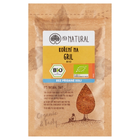 It's Natural Koření na gril bio 20g