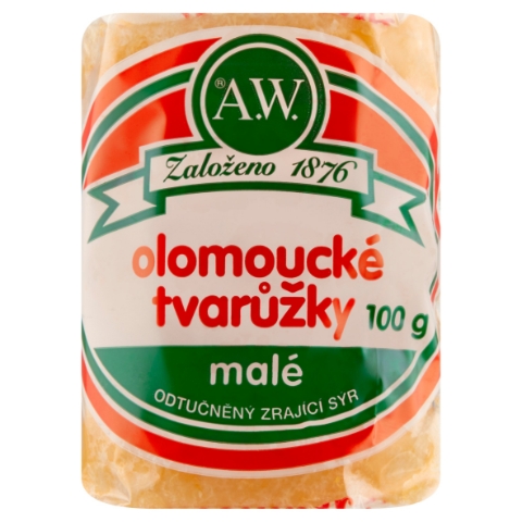 A.W. Olomoucké tvarůžky malé 100g