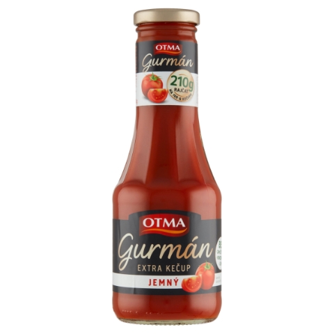 Otma Gurmán Extra kečup jemný 520g