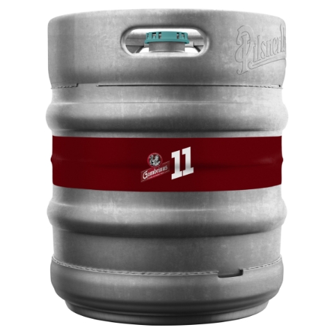 Gambrinus Nepasterizovaná 11 pivo ležák světlý sud 30l