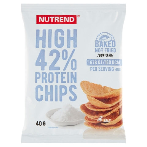 Nutrend High Protein Chips solené 40g