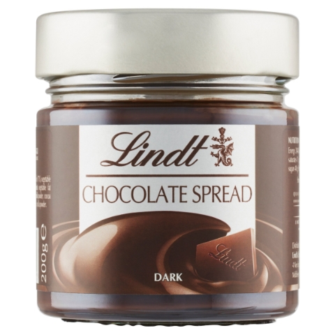 Lindt Dark čokoládovo-lískoořechový krém 200g