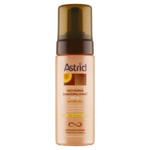 Astrid Hedvábná samoopalovací pěna 150ml