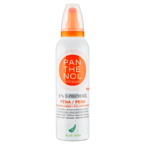 Panthenol Pěna po opalování aloe vera 200ml