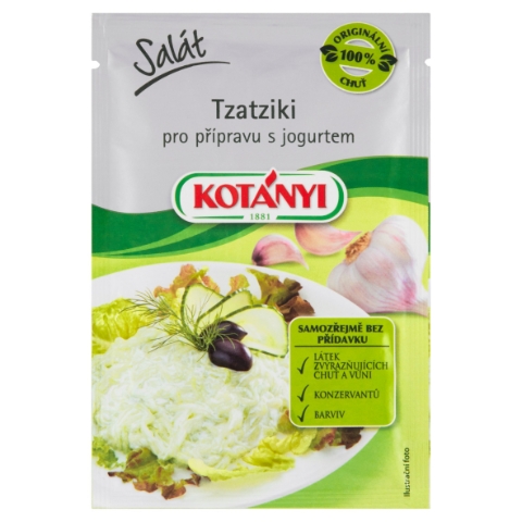 Kotányi Salát Tzatziki pro přípravu s jogurtem 13g