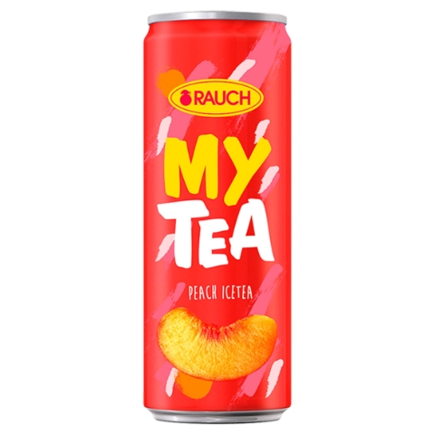 Rauch My Tea Ledový čaj broskev 330ml