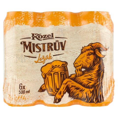 Velkopopovický Kozel Mistrův ležák 6 x 500ml