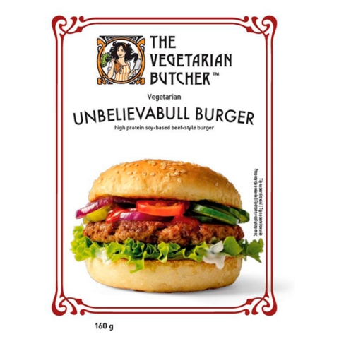 The Vegetarian Butcher Unbelievabull Burger 160g