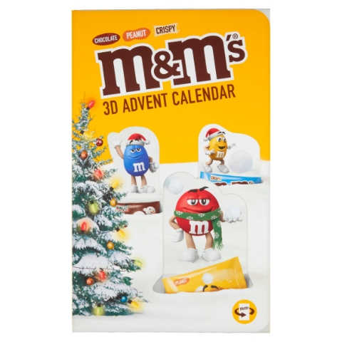 M&M's 3D Advent Calendar 346g