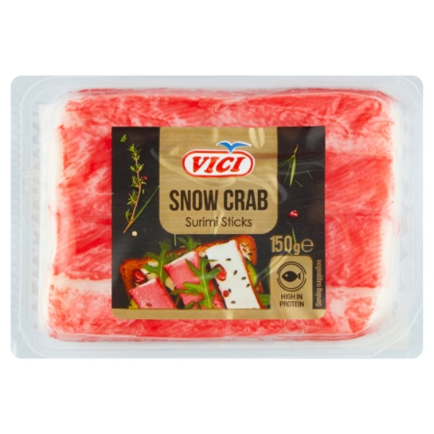 Vici Surimi rybí tyčinky s krabí příchutí Sněžný krab 150g