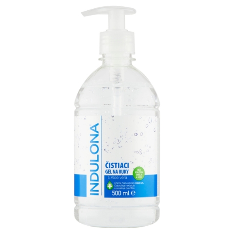 Indulona Čisticí gel na ruce s aloe vera 500ml