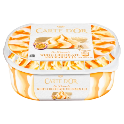 Carte d'Or White Chocolate and Maracuja 900ml