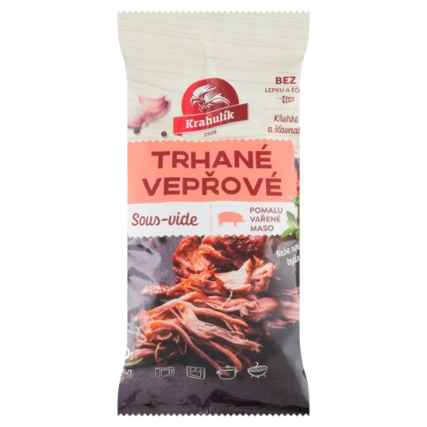 Krahulík Trhané vepřové sous-vide 300g