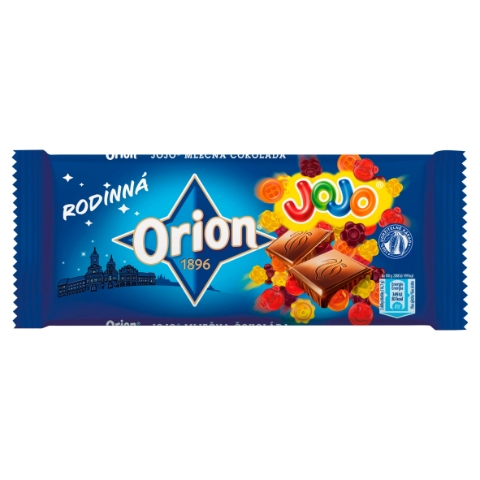 ORION Rodinná mléčná čokoláda a JOJO 150g