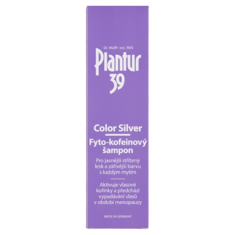Plantur 39 Color Silver fyto-kofeinový šampon 250ml