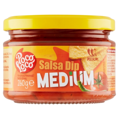 Poco Loco Salsa Dip Medium 260g