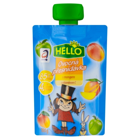 Hello Ovocná přesnídávka s mangem 100g