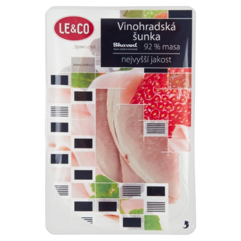 Le & Co Shaved Vinohradská šunka 100g