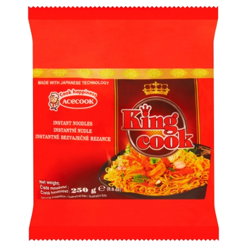 King cook Instantní nudle 250g