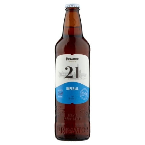 Primátor 21 Imperial světlé silné pivo 0,5l