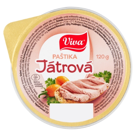 Viva Paštika játrová 120g