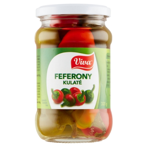 Viva Feferony kulaté 320g