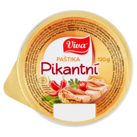 Viva Paštika pikantní 120g