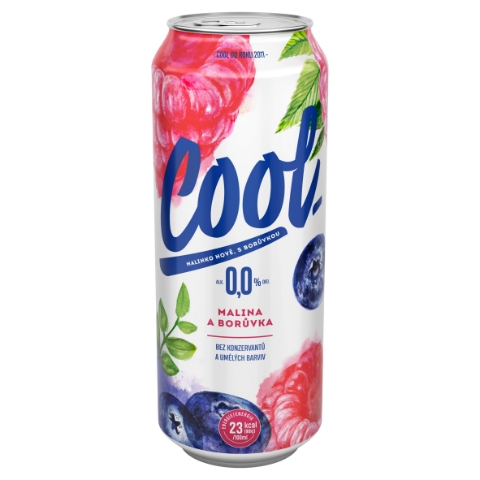 Cool Malina a borůvka 0,0 % 0,5l
