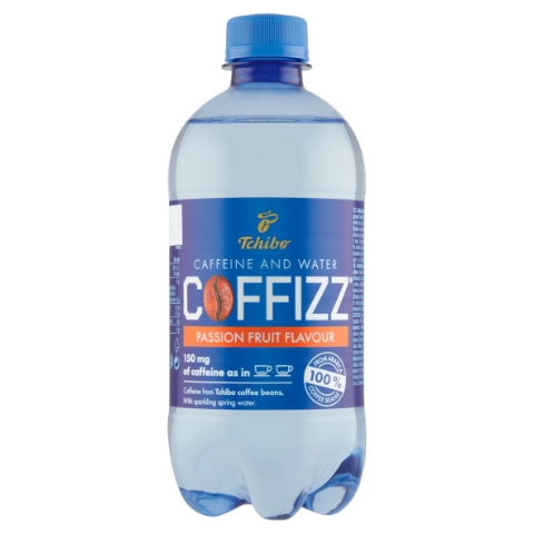 Tchibo Coffizz nealkoholický nápoj s kofeinem s příchutí marakuji sycený 500ml