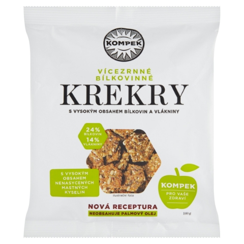 Kompek Vícezrnné bílkovinné krekry 160g