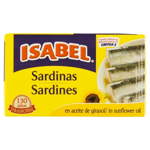 Isabel Sardinky ve slunečnicovém oleji 125g