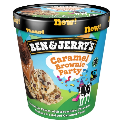 Ben & Jerry's Caramel Brownie Party 465ml