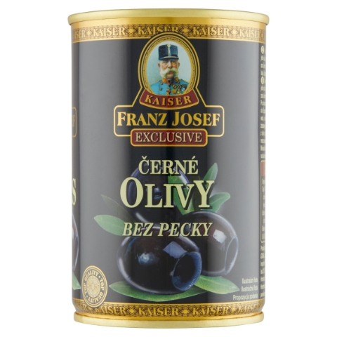 Franz Josef Kaiser Exclusive Černé olivy bez pecky 300g