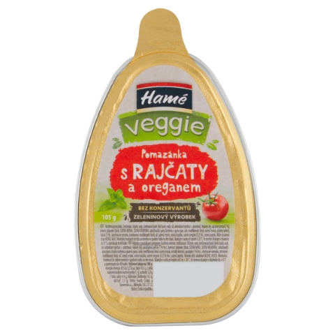 Hamé Veggie pomazánka s rajčaty a oreganem 105g