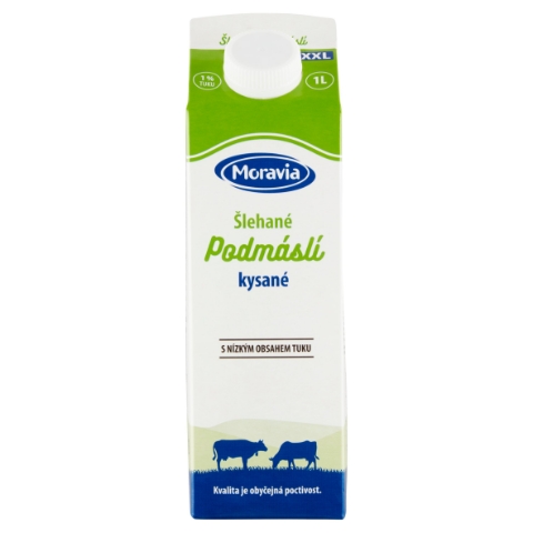 Moravia Šlehané podmáslí kysané 1l