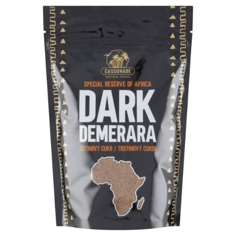 Cassonade Dark Demerara třtinový cukr 400g