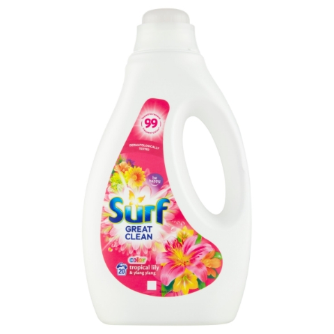 Surf Color Tropical prací gel 20 praní 1l