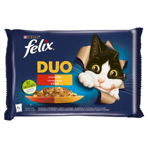 FELIX Fantastic Duo - lahodný výběr multi-balení 4 x 85g