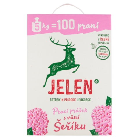 Jelen Prací prášek s vůní šeříku 100 praní 5kg