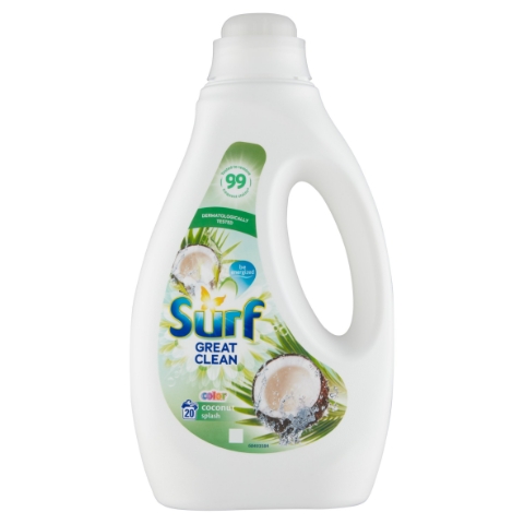 Surf Color Coconut Splash prací gel 20 praní 1l