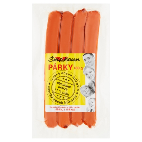 Šmakoun Párky 180g