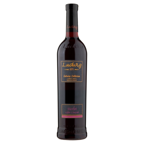 Ludwig Culinary Collection Merlot jakostní víno s přívlastkem výběr z hroznů suché 0,75l