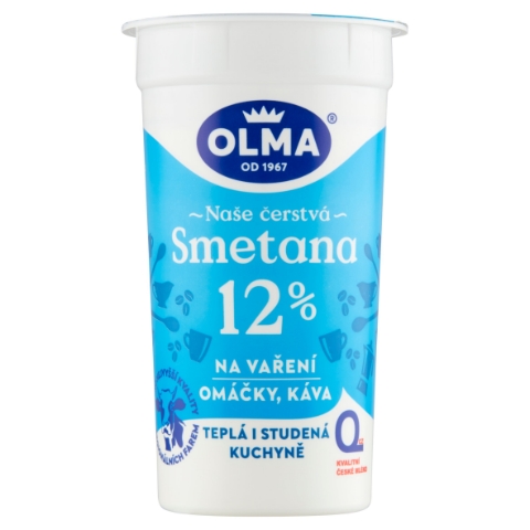 Olma Smetana na vaření 12 % 200g