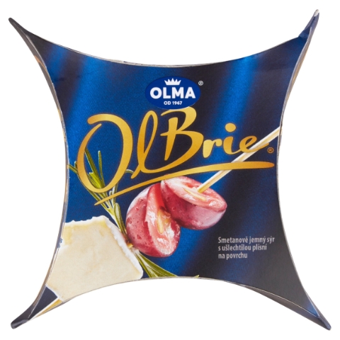 Olma OlBrie Smetanově jemný sýr s ušlechtilou plísní na povrchu 100g