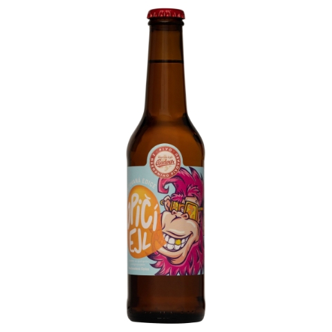 Budějovický Budvar Opičí Ejl svrchně kvašené pivo typu ALE 0,33l