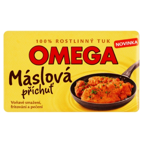 Omega 100% rostlinný tuk máslová příchuť 200g