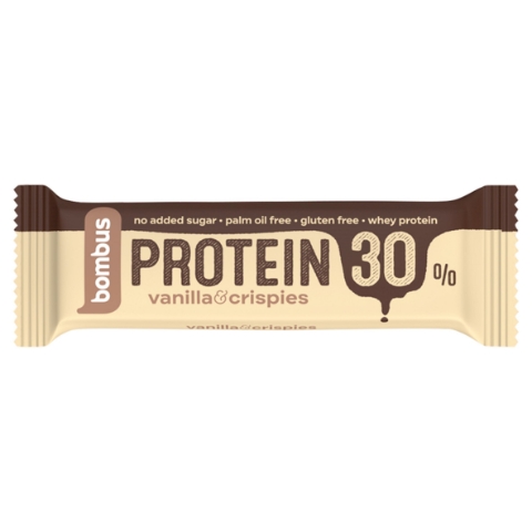 Bombus Protein 30% vanilla & crispies 50g