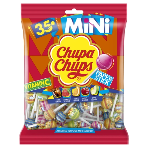 Chupa Chups Mini Best of lízátka 210g