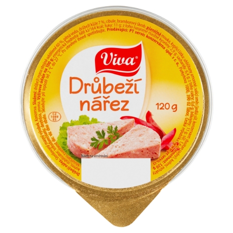 Viva Drůbeží nářez 120g