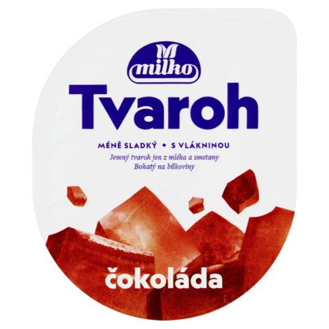Milko Tvaroh s vlákninou čokoláda 140g